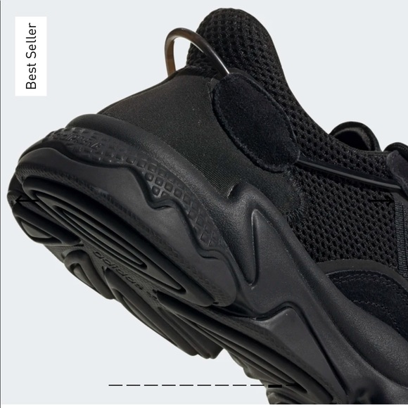 Adidas | BLACK Ozweego Sneaker Mens 4/Womens 6 NWT - Picture 6 of 13